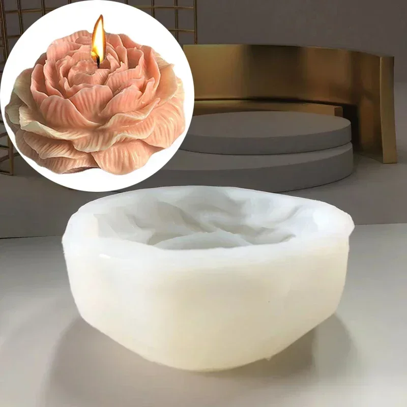Soap Making Diy Kit - Extra Large 3D Flower Candle Silicone
