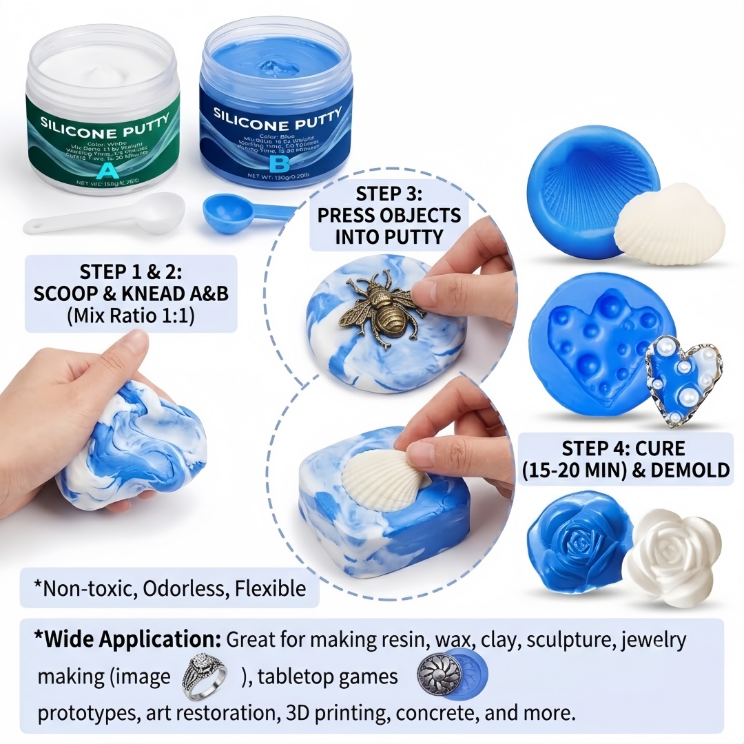 Silicone Putty Mold Making Sup - Soap Making Supplies ulasan dan harga