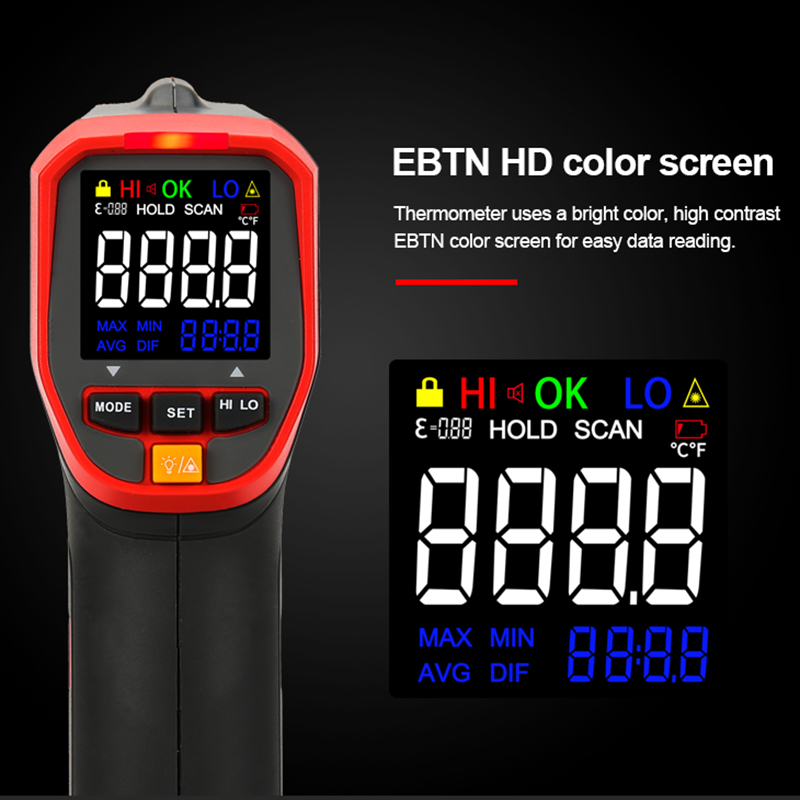 UNI-T UT301A+ UT301C+ Infrared - Soap Making Thermometer ulasan dan harga