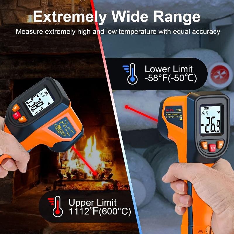 T400 T600 Digital Infrared The - Soap Making Thermometer ulasan dan harga
