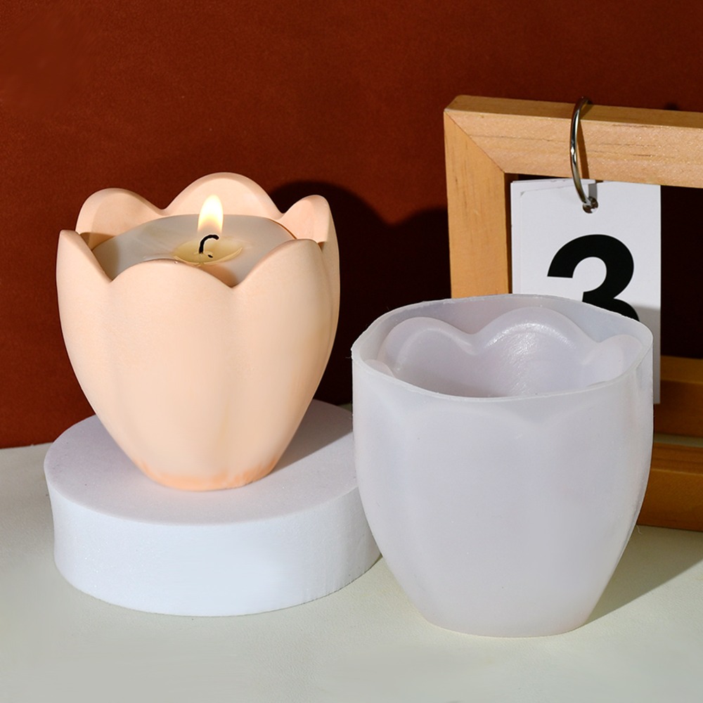 Tulip Candle Holder Silicone M - Soap Making Equipment For Beginners ulasan dan harga