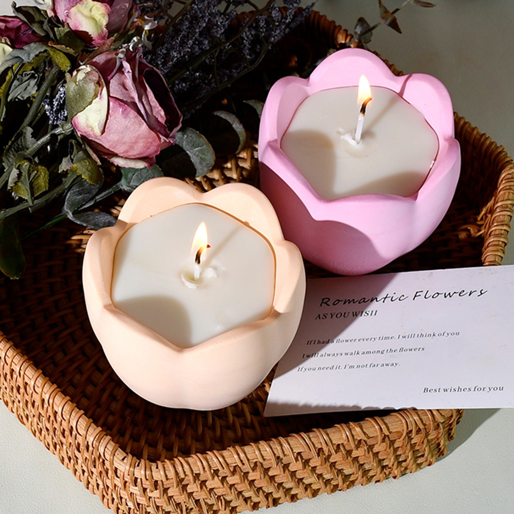 Tulip Candle Holder Silicone M - Soap Making Equipment For Beginners ulasan dan harga