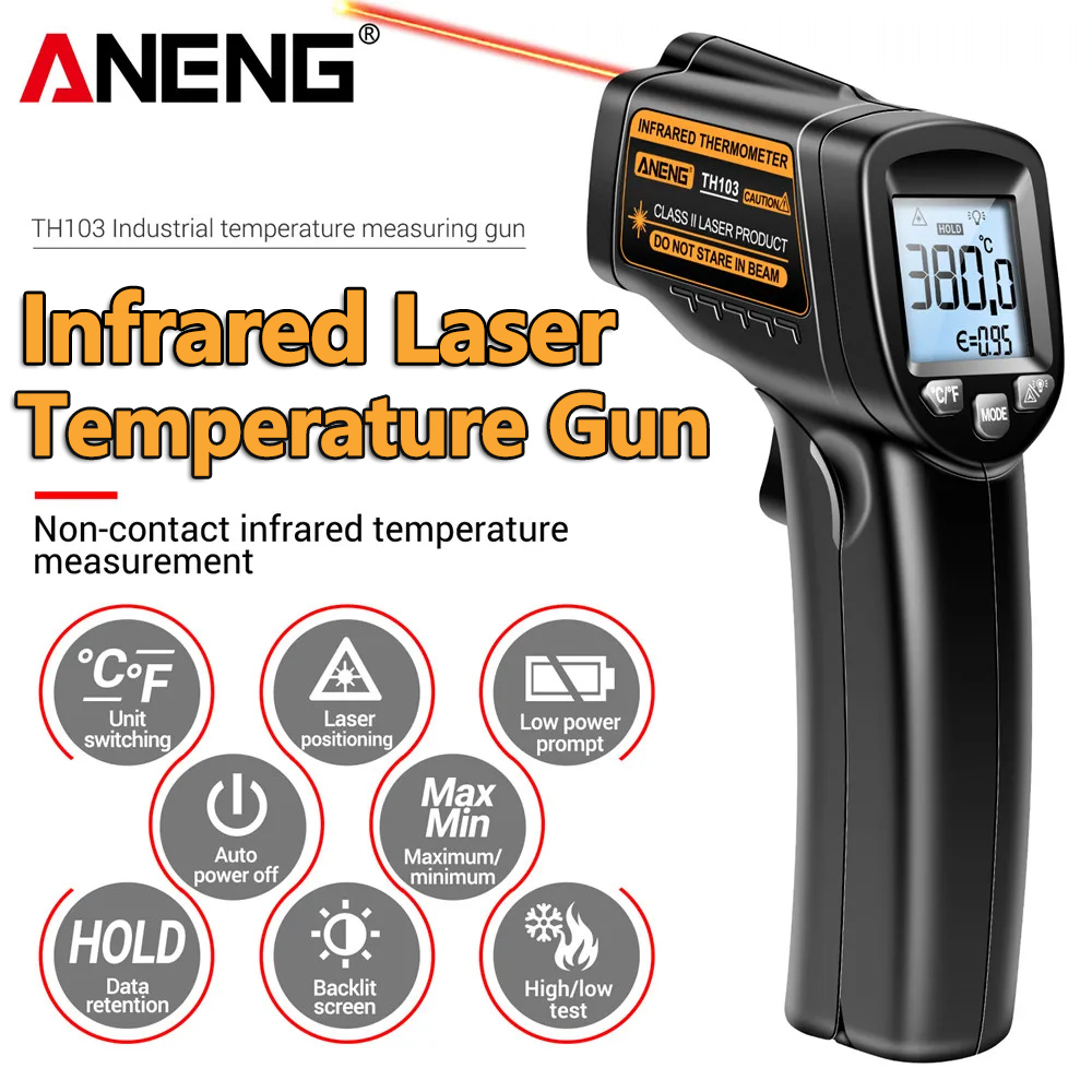 Infrared Laser Temperature Gun - Soap Making Thermometer ulasan dan harga