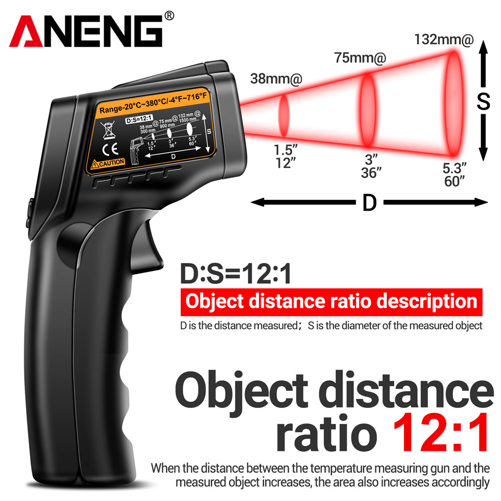 Infrared Laser Temperature Gun - Soap Making Thermometer ulasan dan harga