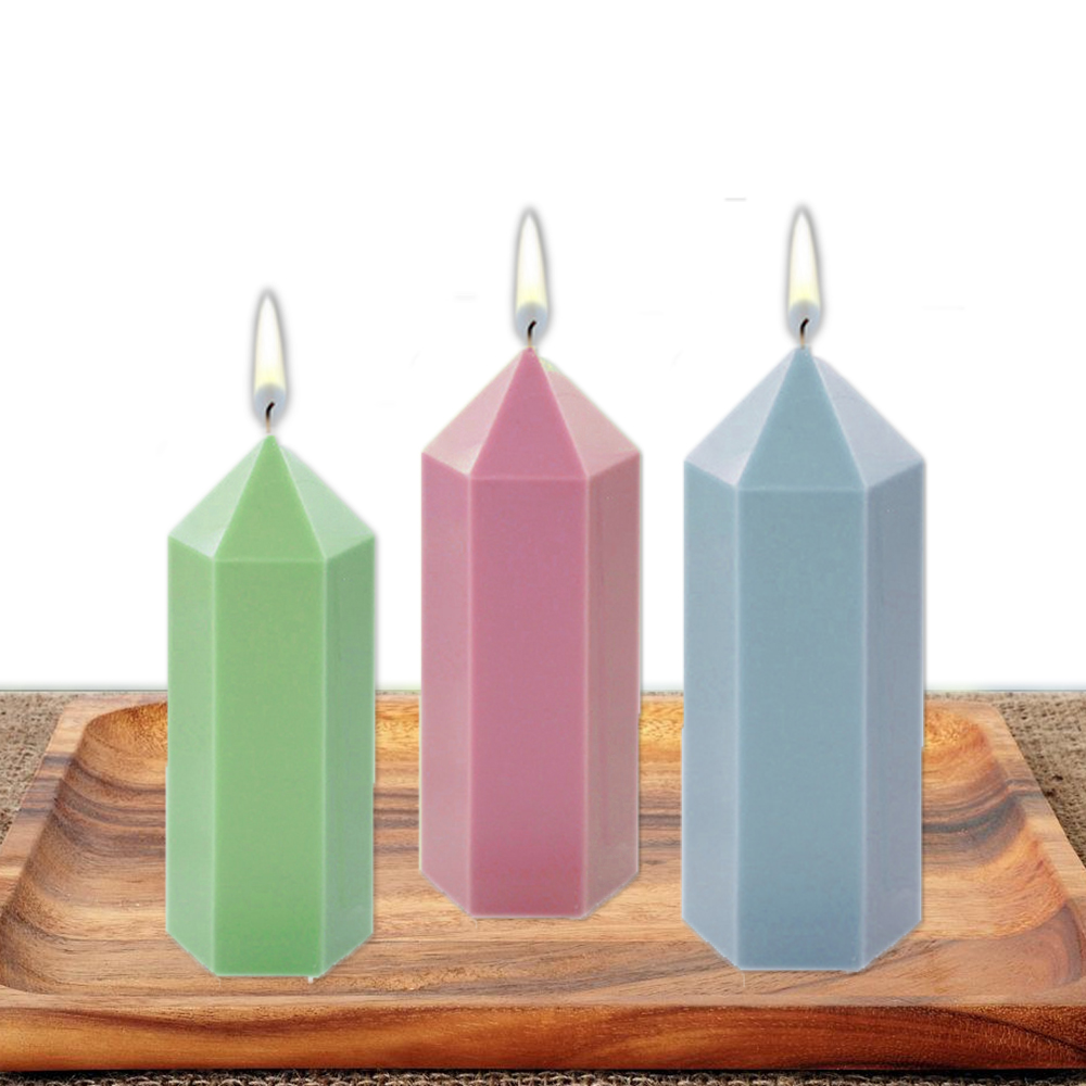 3D Hexagonal Column Candle Mol - Soap Making Kit For Beginners ulasan dan harga