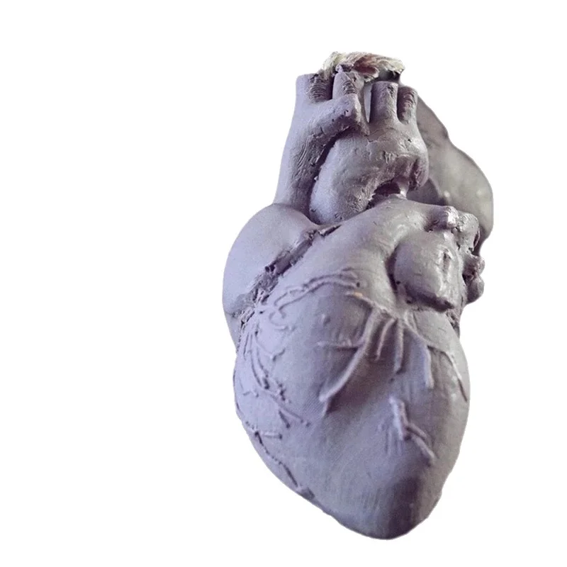 DIY Human Heart Silicone Candl - Soap Making Diy Kit ulasan dan harga