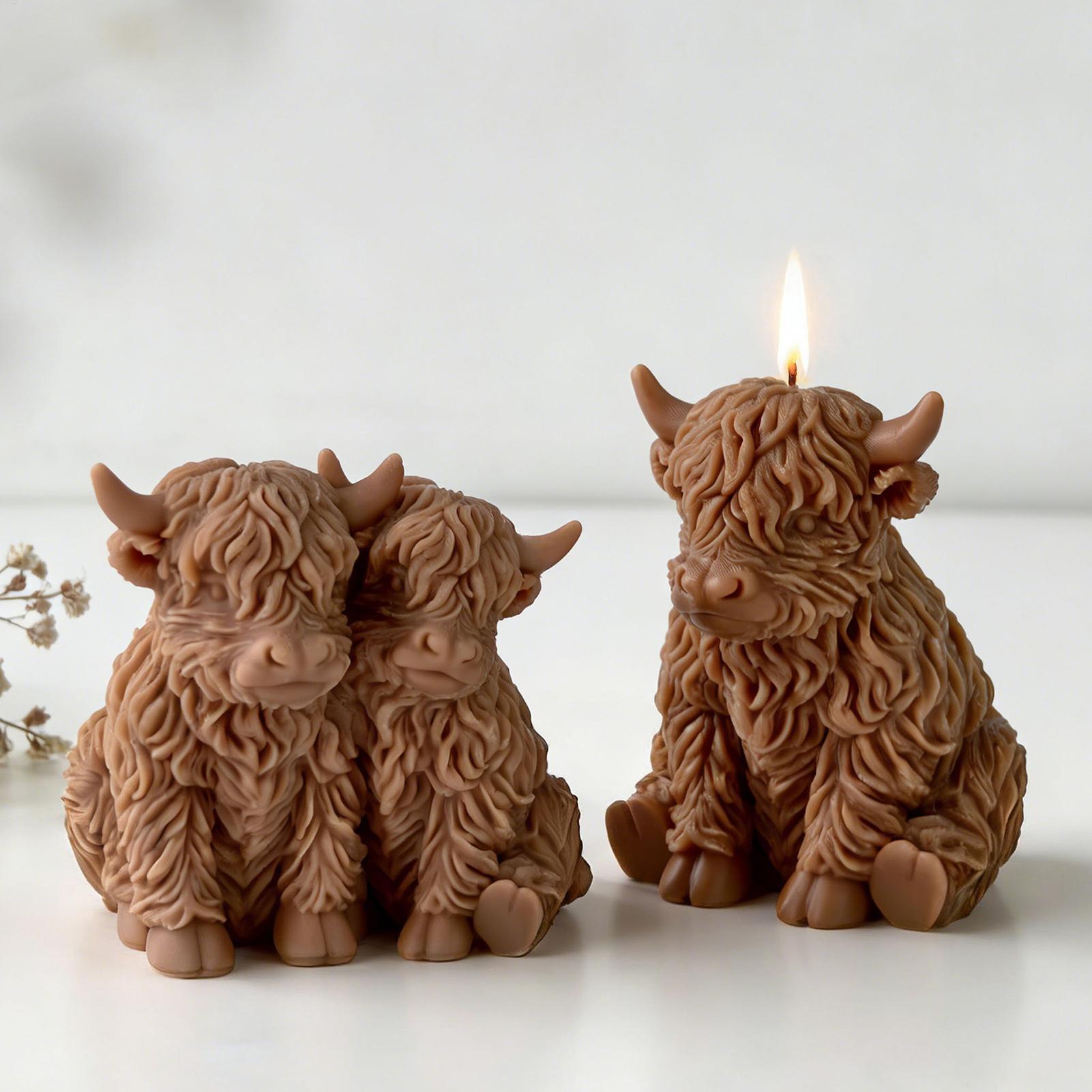 Highland Cow Silicone Mold Reu - Soap Making Equipment For Beginners ulasan dan harga