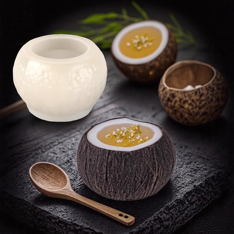 3D Simulation Coconut Silicone - Soap Making Supplies ulasan dan harga