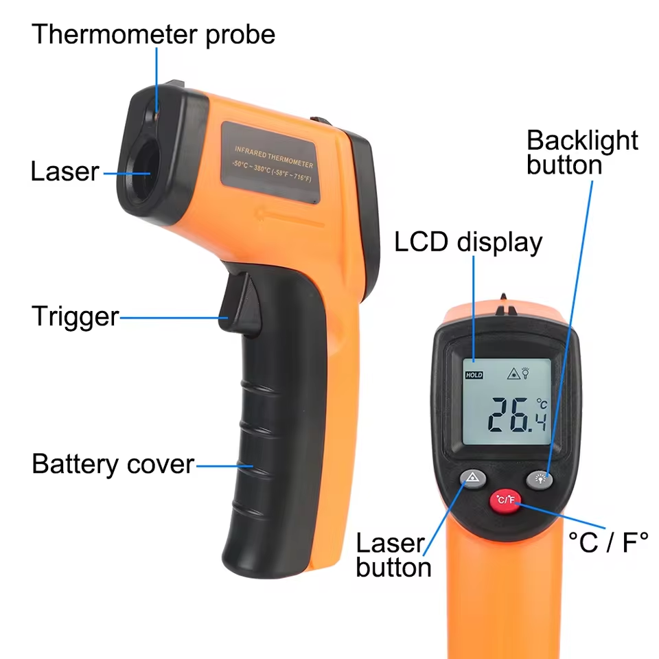 New T600 T600A Digital Infrare - Soap Making Thermometer ulasan dan harga