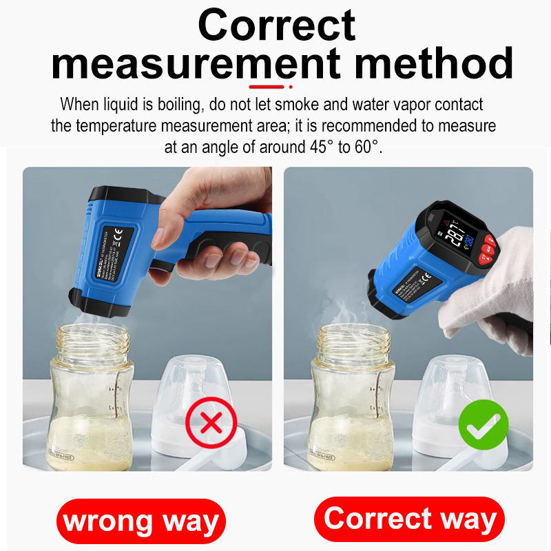 Infrared Non-Contact Digital T - Soap Making Thermometer ulasan dan harga