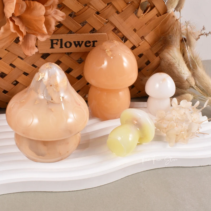 3D Mushroom Candle Silicone Mo - Soap Making Equipment For Beginners ulasan dan harga