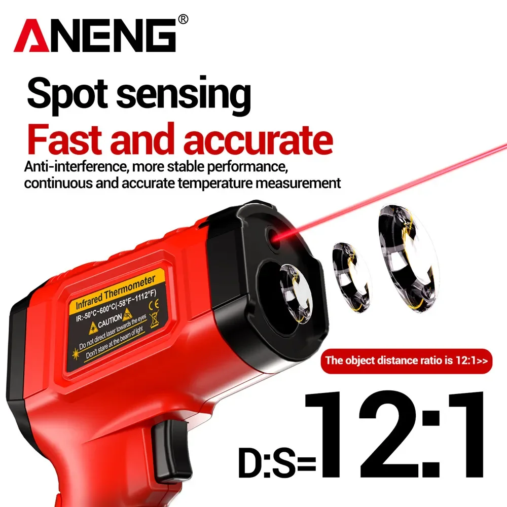 ANENG Infrared Thermometer Non - Soap Making Thermometer ulasan dan harga