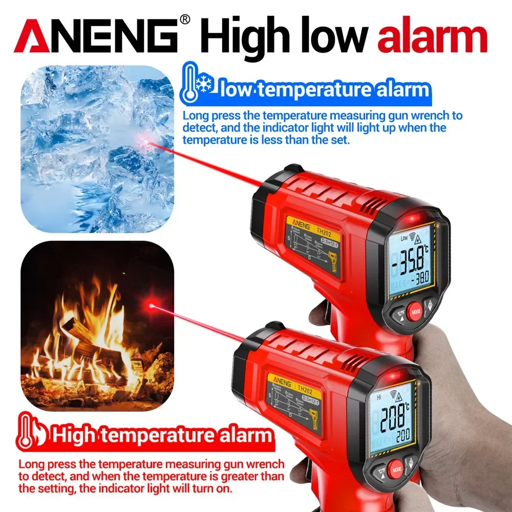 ANENG Infrared Thermometer Non - Soap Making Thermometer ulasan dan harga