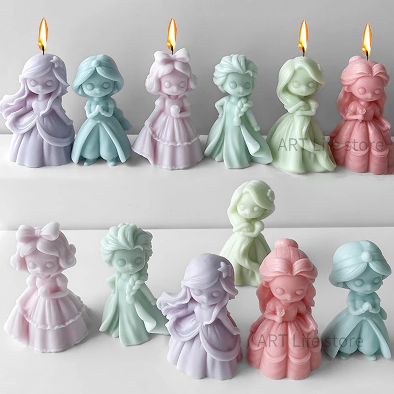 6 Princess Doll Silicone Candl - Soap Making Equipment For Beginners ulasan dan harga