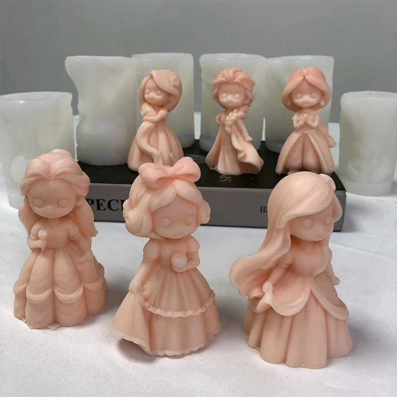 6 Princess Doll Silicone Candl - Soap Making Equipment For Beginners ulasan dan harga
