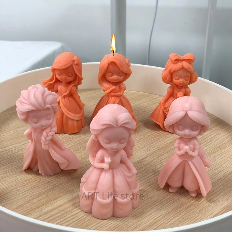 6 Princess Doll Silicone Candl - Soap Making Equipment For Beginners ulasan dan harga