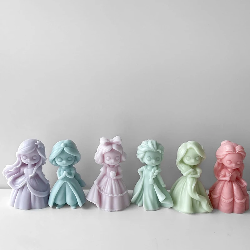 6 Princess Doll Silicone Candl - Soap Making Equipment For Beginners ulasan dan harga