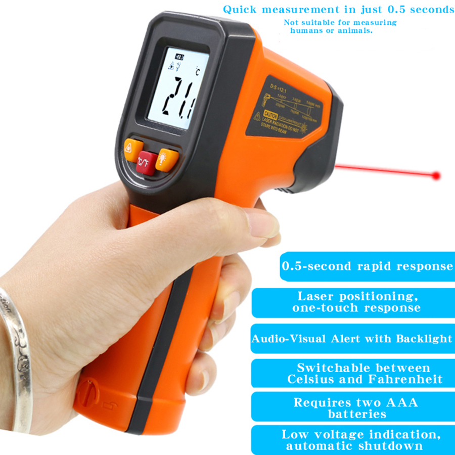 NJTY T400A T600A High Precisio - Soap Making Thermometer ulasan dan harga