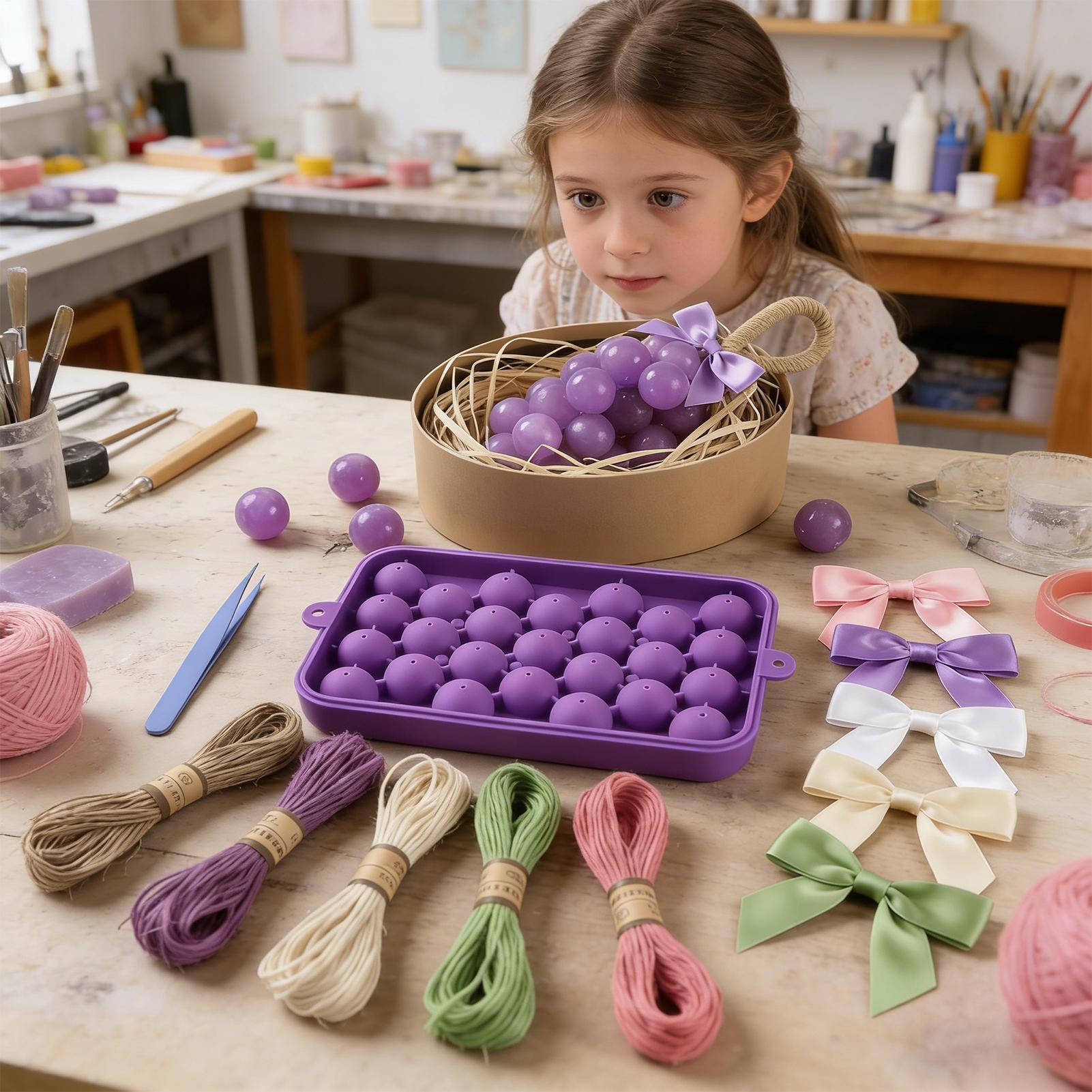 Grape Soap Mold Easy-Release F - Soap Making Diy Kit ulasan dan harga