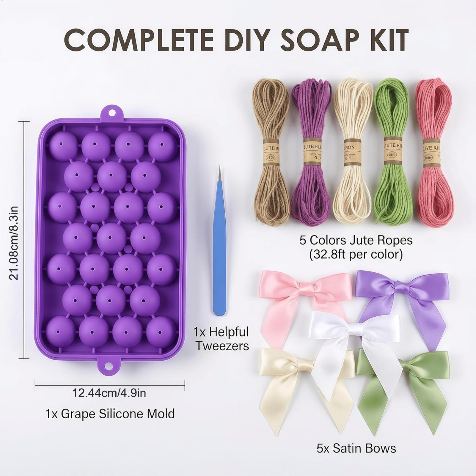 Grape Soap Mold Easy-Release F - Soap Making Diy Kit ulasan dan harga