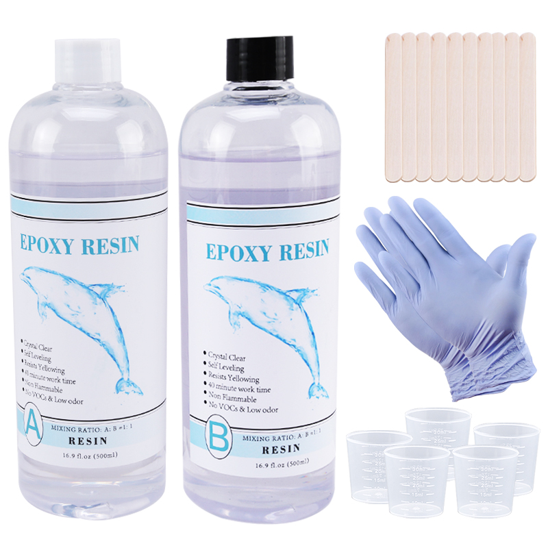 1:1 Clear Epoxy Resin Crystal  - Soap Making Kit For Beginners ulasan dan harga