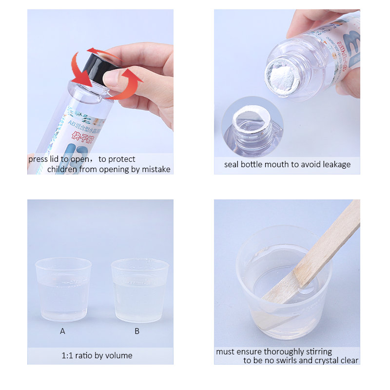 1:1 Clear Epoxy Resin Crystal  - Soap Making Kit For Beginners ulasan dan harga