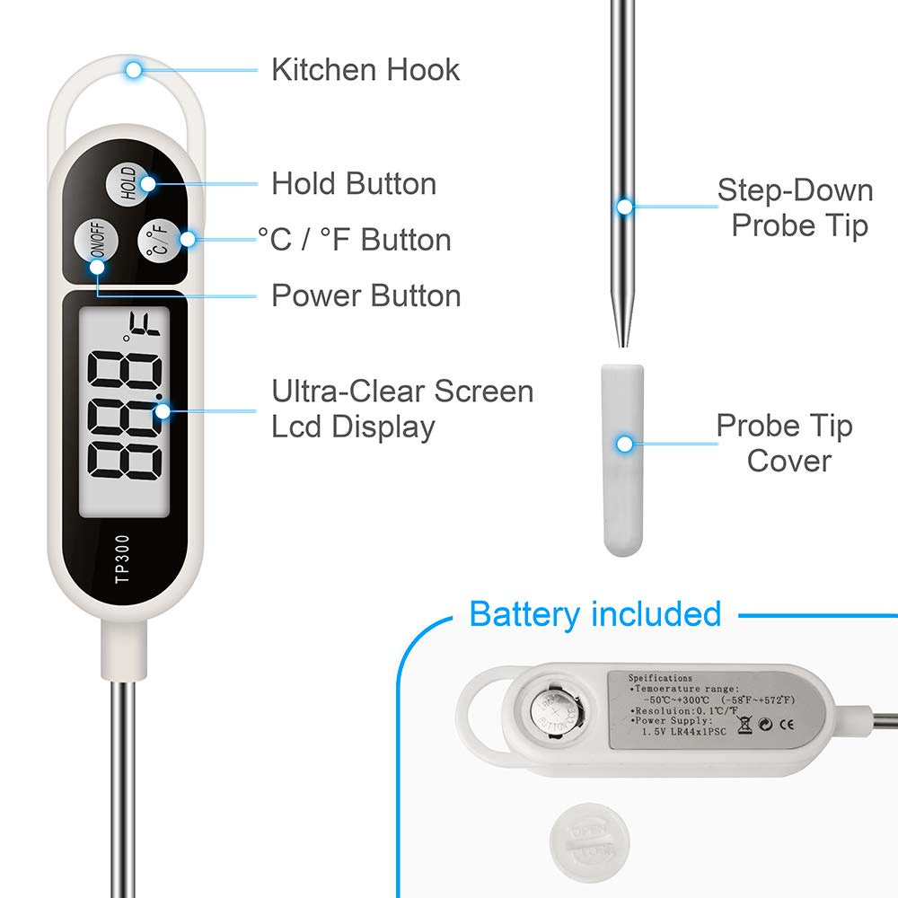 New Design Digital Food Thermo - Soap Making Thermometer ulasan dan harga