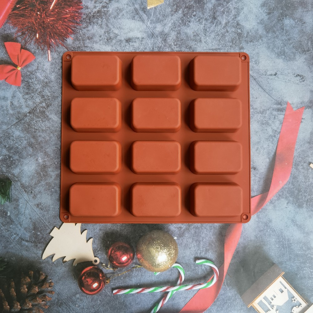 12 Cavity Square Silicone Soap - Soap Making Kit For Beginners ulasan dan harga