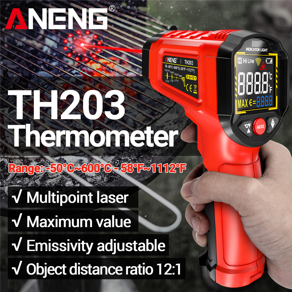ANENG TH203 Smart Industrial I - Soap Making Thermometer ulasan dan harga