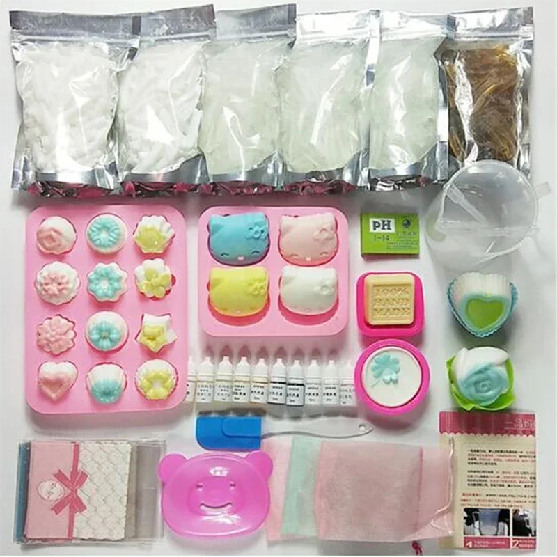 DIY Fashion Bag Clear or White - Soap Making Kit For Beginners ulasan dan harga