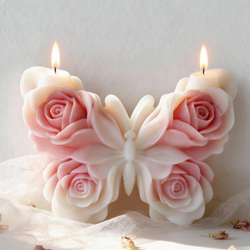 DIY Rose Butterfly Form Silico - Soap Making Supplies ulasan dan harga