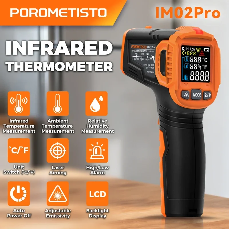 -50~380C Infrared Thermometer  - Soap Making Thermometer ulasan dan harga