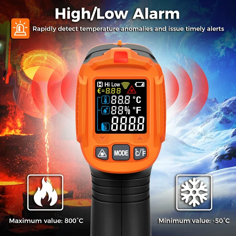 -50~380C Infrared Thermometer  - Soap Making Thermometer ulasan dan harga