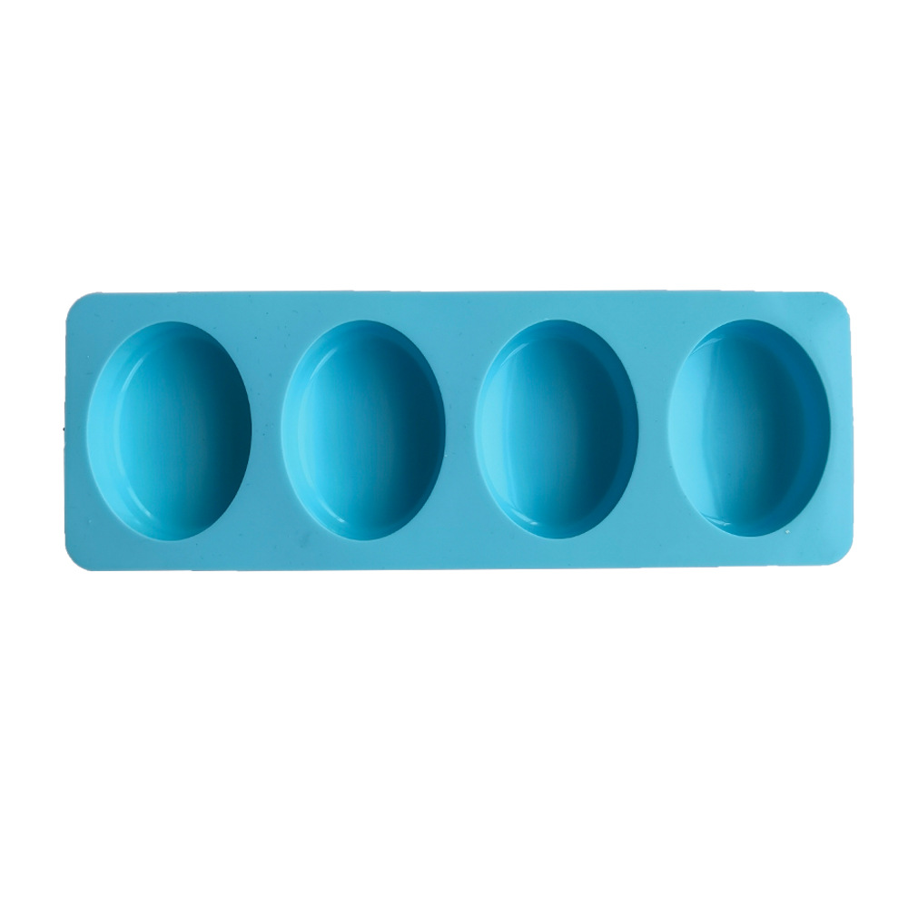 4 Cavities Oval Handmade Soap  - Soap Making Diy Kit ulasan dan harga